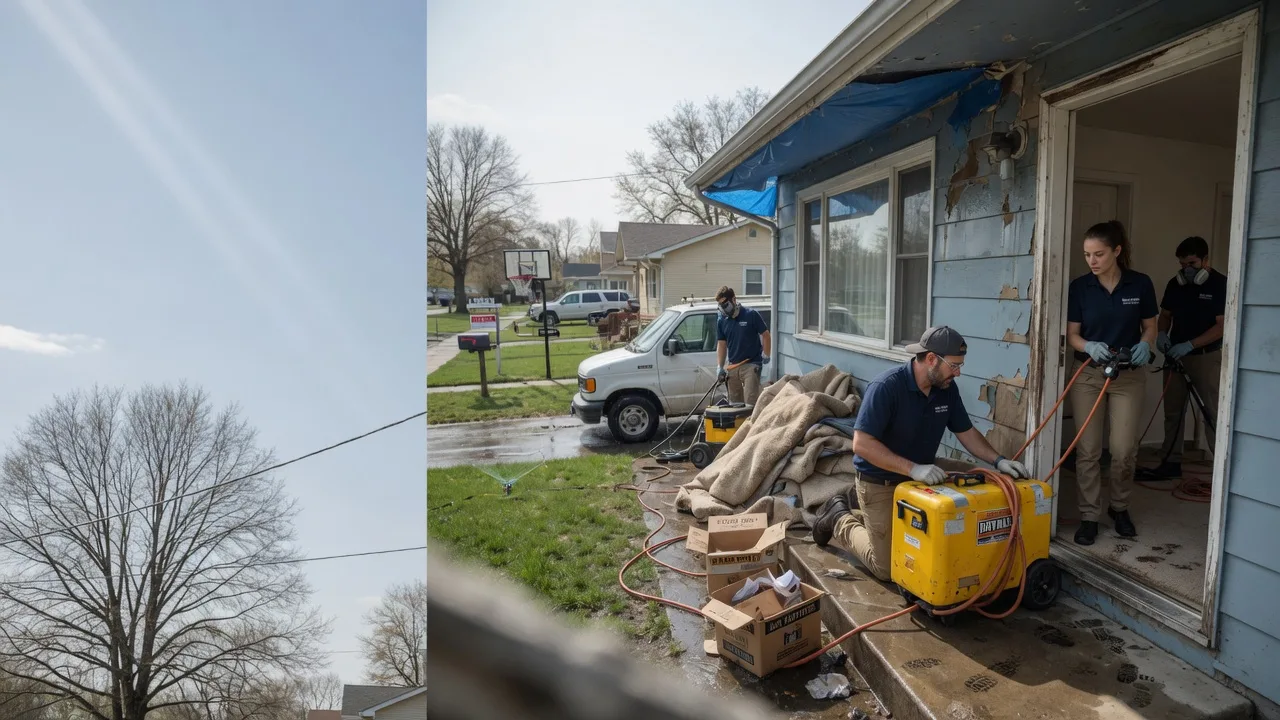 Basement Flood Cleanup in Union, MI near me